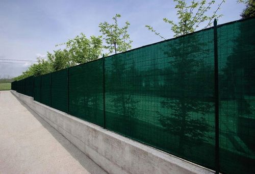 SIATKA CIENIUJĄCA OSŁONA BALKON OGRODZENIE PŁOT 90% 1,5x25 +OPASKI ZIELONA na Arena.pl