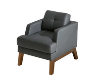 Czarny Fotel 78 cm KARL DL - Różne Kolory Do Wyboru