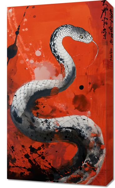 Obraz 40x70cm Smoczy Oddech Węża zdjęcie 1