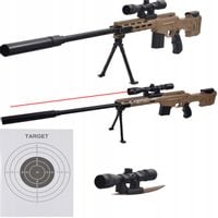 karabin pistolet snajperski snajperka kulki 118cm