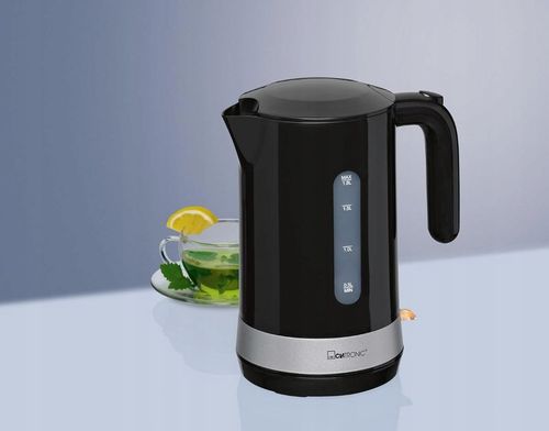 CZAJNIK ELEKTRYCZNY BEZPRZEWODOWY POJEMNY MOCNY 1,8L 2200W CZARNY DUŻY na Arena.pl