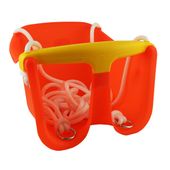 plastikowa huśtawka dla dzieci master pomarańczowa