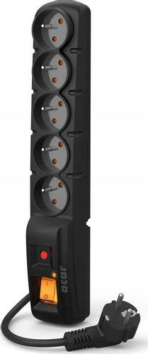 ACAR F5 listwa przeciwprzepięciowa 5 gniazd 1,5m na Arena.pl