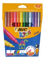 flamastry bic kids visa 12kol. 2758