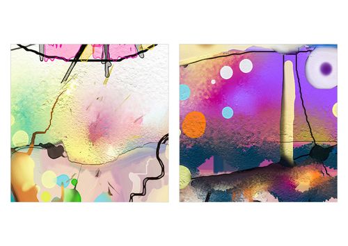 Zegar Ścienny - Ryby Pastele  - 60X60 Cm - C3Ad60X60-4096 na Arena.pl