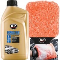 K2 SZAMPON Z WOKSIEM Rękawica do Mycia SAMOCHODU