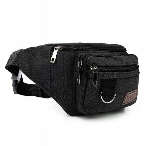 Alessio NERKA Torebka SASZETKA BIODRÓWKA męska POJEMNA z paskiem na Arena.pl