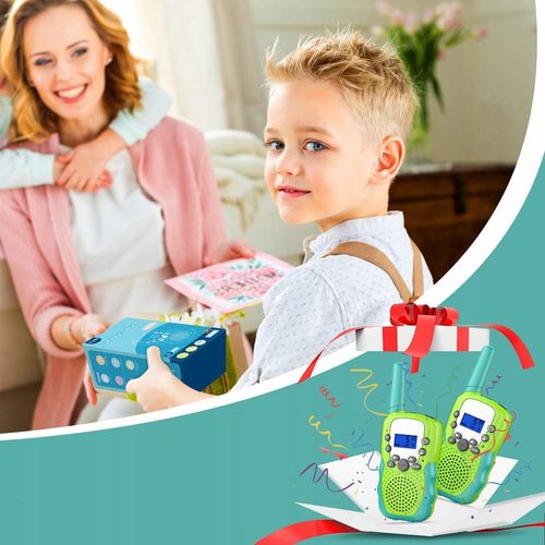 WALKIE TALKIE DLA DZIECI, ZABAWKA O DUŻYM ZASIĘGU, DLA 3-12 LAT 2SZT na Arena.pl
