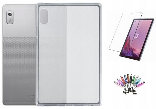 ETUI MAT SILICON DO LENOVO TAB M9 9" TB310XU TB310FU 2023r. + SZKŁO + RYSIK na Arena.pl