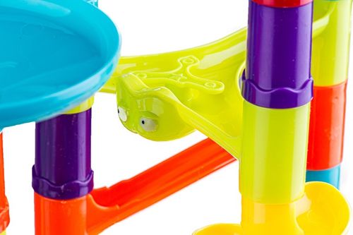 Tor Kulkowy KULODROM ZESTAW 113 el KULKI WYRZUTNIA Zjeżdżalnia dla kulek na Arena.pl