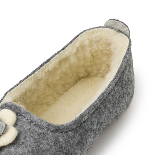 Bambosze damskie kapcie góralskie ciepłe wełniane na Arena.pl