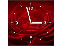 30X30CM ZEGAR RÓŻA UKOCHANEJ OBRAZ DREWNO