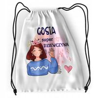 Plecak Sportowy Szkolny Dla Gosi Córki Dziecka Z Nadrukiem Ze Zdjęciem