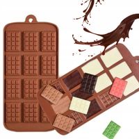 FOREMKA FORMA SILIKONOWA DO TABLICZEK MIKROCZEKOLADEK DOMOWA CZEKOLADA