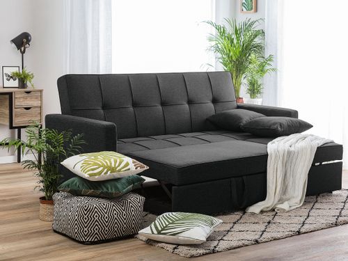 Sofa rozkładana czarna GLOMMA na Arena.pl