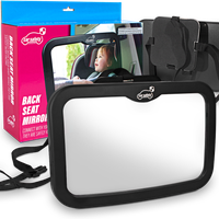 LUSTERKO DO OBSERWACJI DZIECKA W SAMOCHODZIE AUCIE WYRAŹNE i BEZPIECZNE CE