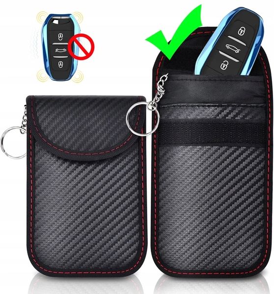 2X Etui Pokrowiec Futerał Klucze Ochrona Keyless zdjęcie 2