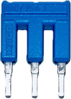 Wago mostek 3 - torowym z izolacją niebieski 2002-403/000-006 1szt