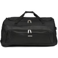 bardzo duża torba podróżna na kółkach bellugio - czarna