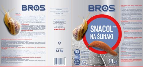bros - snacol 3gb zwalcza ślimaki 1kg (karton) na Arena.pl