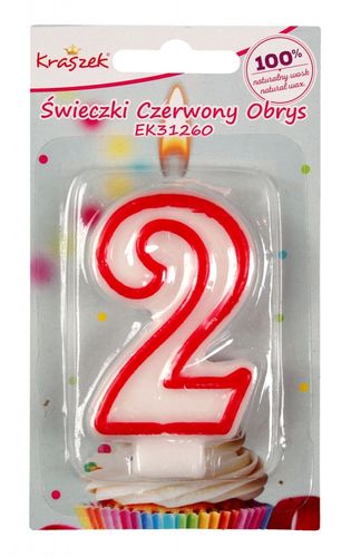 ŚWIECZKA CZERWONY OBRYS 2 na Arena.pl
