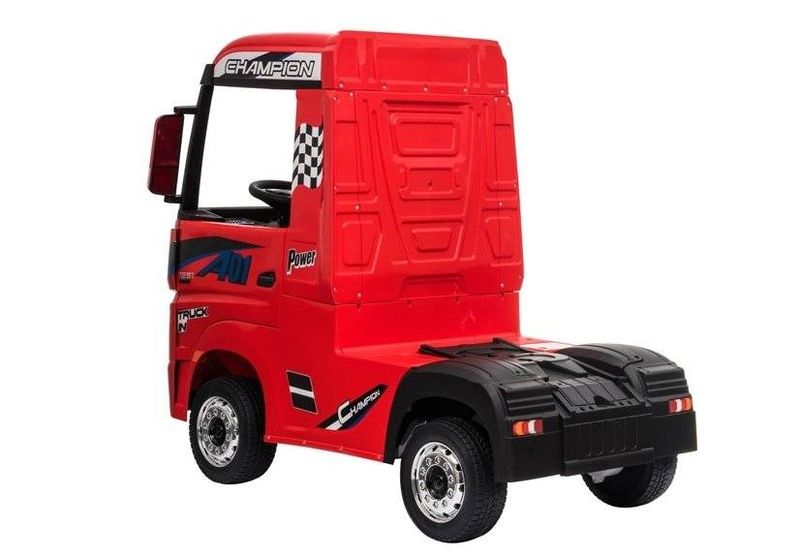 Auto na Akumulator Mercedes Actros Czerwone zdjęcie 5