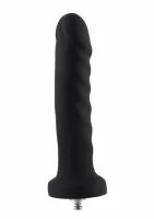 hismith kliclok dildo 19,5 cm silikonowy anatomiczny czarny