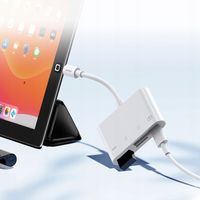 Adapter 4w1 Wielofunkcyjny HUB, czytnik kart SD/TF, USB OTG do iPhone/iPad