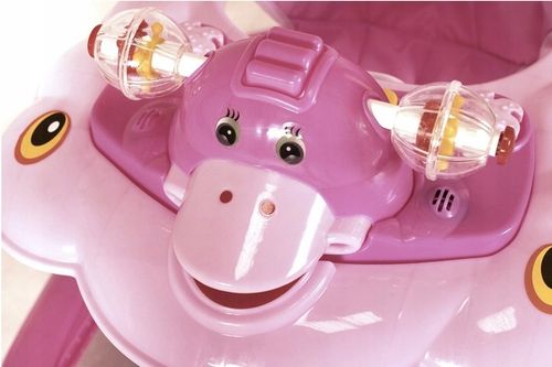 JEŹDZIK CHODZIK INTERAKTYWNY DLA DZIECI REGULACJA WYSOKOŚCI PCHACZ 3 KOLORY na Arena.pl