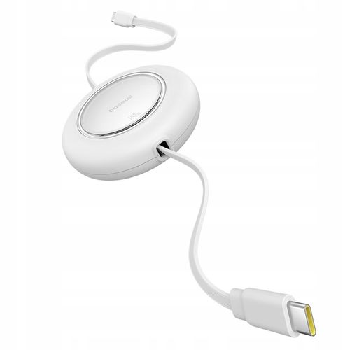 Kabel Przewód Baseus Free2Pull USB-C do USB-C 100W 2m Biały na Arena.pl