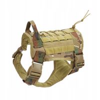 Szelki dla psa kamizelka taktyczna moro M