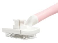 Solidna szczotka z wysuwanymi igłami dla kota - Zolux Anah średnia 90x175mm