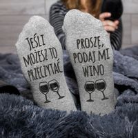 Skarpetki stopki damskie śmieszny prezent 35-40 na PREZENT dla niej