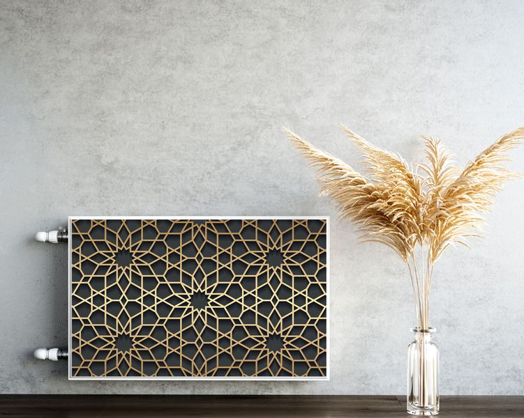 Osłona MAGNETYCZNA Grzejnika Wzór Abstrakcja 100cm x 60cm zdjęcie 5