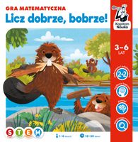 Gra Edukacyjna "Licz Dobrze Bobrze!" Dla Dzieci 3-6 Lat Matematyczno-Logicz