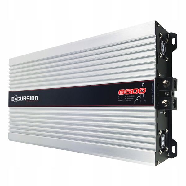 Wzmacniacz samochodowy Excursion 1 kanałowy 6500W zdjęcie 1