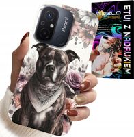 ETUI DO XIAOMI REDMI 12C - PITBULL GROŹNE PSY FUTERAŁ PLECKI CASE