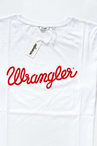 WRANGLER CREW TEE WHITE W7383EV12 XL na Arena.pl