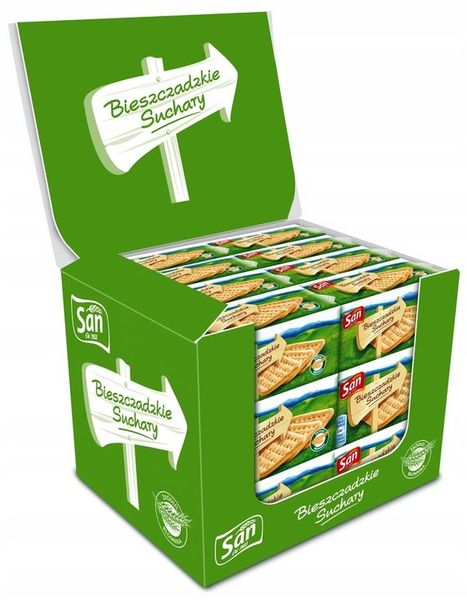 Suchary Bieszczadzkie San 90g zdjęcie 1