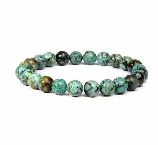 BRANSOLETKA DAMSKA KAMIEŃ KORALIKI TURKUS zdjęcie 1