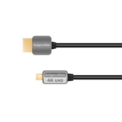 kabel hdmi - micro hdmi wtyk-wtyk (a-d)  1.8m kruger&matz na Arena.pl