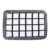 Pluszowy koc 80 x 50 cm z panelami na zdjęcia do sublimacji - 24 panele