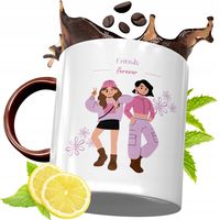 Kubek Bordowy Dla Przyjaciela Na Urodziny Prezent Z Nadrukiem Ze Zdjęciem