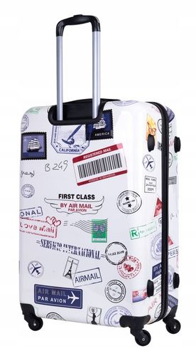 WALIZKA DUZA PODRÓŻNA KÓŁKA BAGIA 15 WZORÓW XXL na Arena.pl