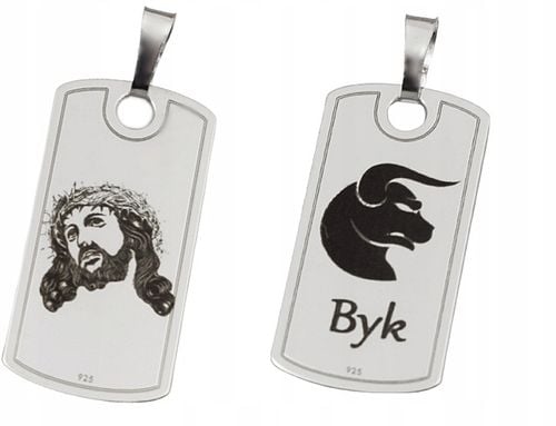 SREBRNY PEŁNY ŁAŃCUSZEK MĘSKI PANCERKA NIEŚMIERTELNIK PR. 925 GRAWER GRATIS na Arena.pl