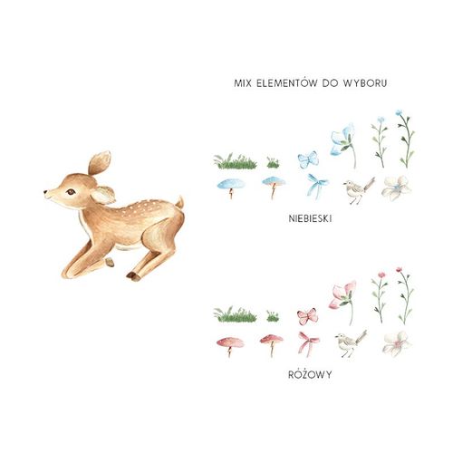 Naklejka Jelonek DK329 niebieski na Arena.pl