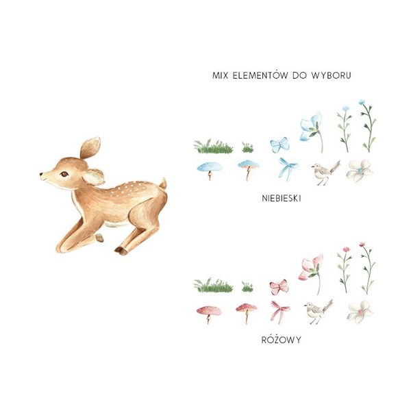 Naklejka Jelonek DK329 niebieski zdjęcie 3