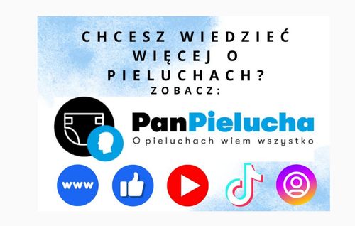 Pieluszka Wielorazowa AIO Kieszonka bambus JEDNOROZCE MIETOWE NappiMe na Arena.pl
