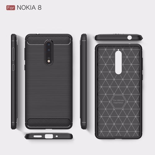 PANCERNE Etui KARBON Case Nokia 8 + SZKŁO na Arena.pl