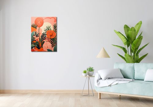 Obraz 50x70cm Koralowy Ogród na Arena.pl